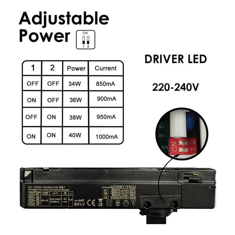 LED-Strålkastare 40W för golfsimulatorer