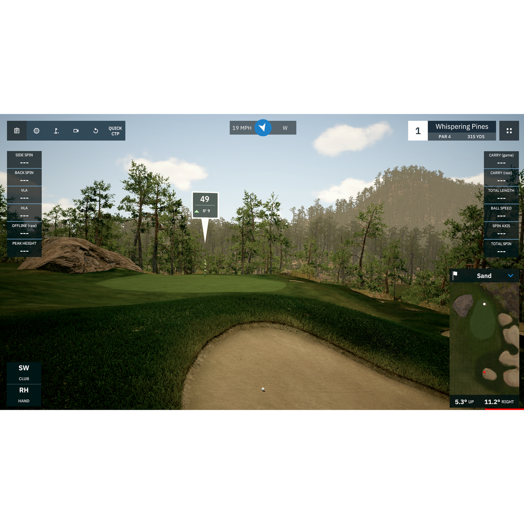 GSPro Årslicens - Golfsimulator Mjukvara | Swingscape